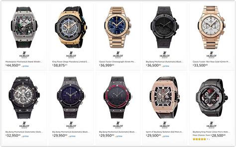 hublot preisentwicklung|hublot watch price list.